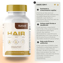 kit karseell Crescimento Capilar  Anti - Queda + Karseell Mascara 500Ml