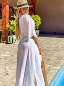 Saída de praia meu estilo Beach outlet moda feminina festa.