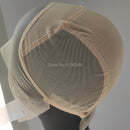 Frontal-laço-peruca-tampões transparente-fechamento-laço-peruca-tampões peruca touca de rede para fazer perucas frontais