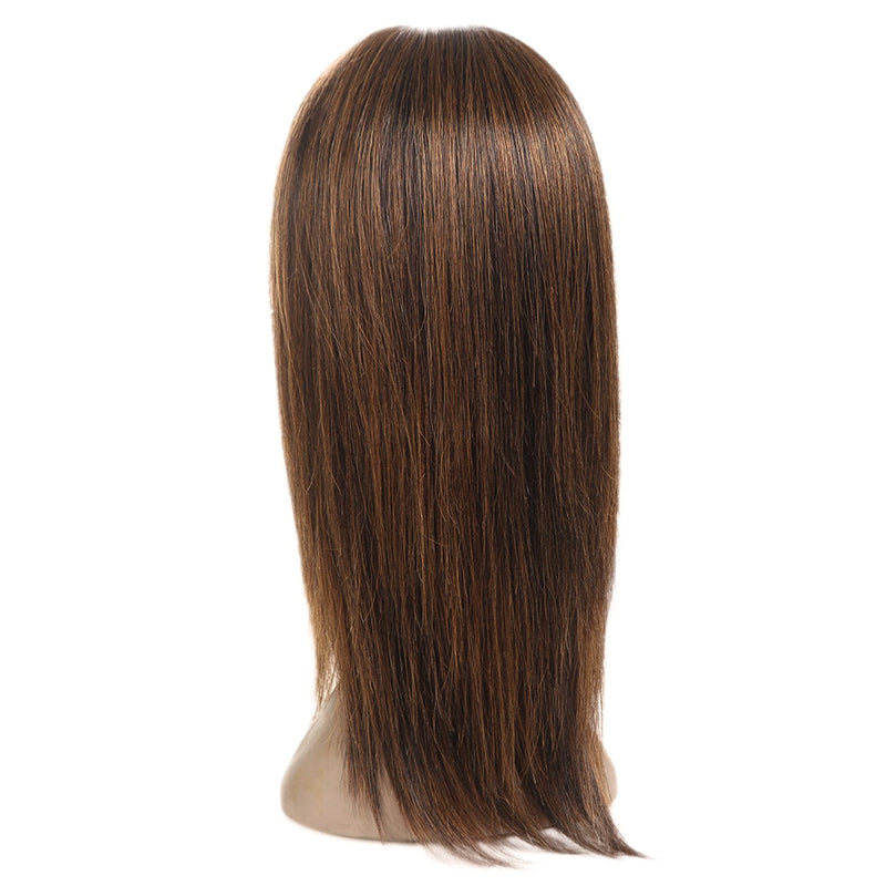 Perucas de cabelo humano de renda elegante para mulheres loiras destaque perucas de renda retas coloridas 13X3 rendas remy perucas de cabelo brasileiro peruca de mulher