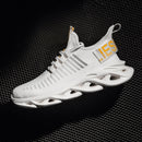 tênis de corrida ao ar livre, confortáveis e respiráveis, tênis de tamanho grande, malha fashion, sapatos novos de verão sapatos casuais masculinos com sola torcida