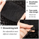 Cabelo Puff com cordão rabo de cavalo afro crespo extensão de cabelo cacheado. cabelo sintético presilha em rabo de cavalo extensão de cabelo afro-americano