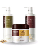 Máscara Karseell 500ml + Shampoo Karseell 500ml + Condicionador Karseell 500ml