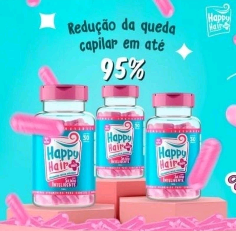 Happy Hair a marca número 1 do Brasil em crescimento capilar