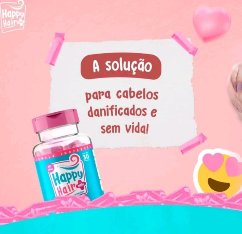 Happy Hair a marca número 1 do Brasil em crescimento capilar