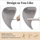 Rich Choices Base de Seda Natural Topper de Cabelo Humano 7X13CM Top Peruca para Mulheres Peças de Cabelo Extensões de Sistema de Substituição de Cabelo