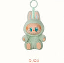 Chaveiro Labubu Pelúcia com rosto de vinil