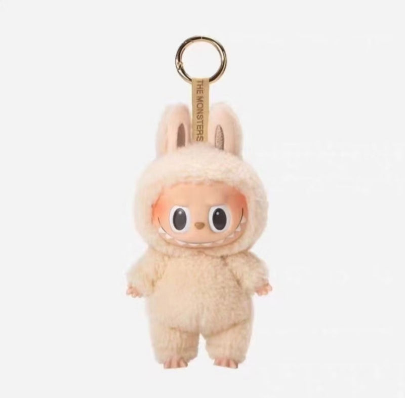 Chaveiro Labubu Pelúcia com rosto de vinil
