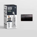 Creme de tintura de cabelo preto com pente, tintura de cabelo natural para plantas, pente de tintura de cabelo preto, creme de tintura de cabelo