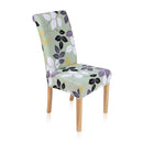 Capa de cadeira elástica de veludo para casa capas de assento elásticas macias para cozinha cadeiras de jantar de casamento estojo protetor removível para cadeira