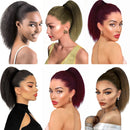 Cabelo natural rabo de cavalo cabelo curto para mulheres rabo de cavalo extensões de cabelo sintético