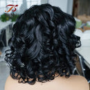 Lace Frontal Bob Peruca Cabelo Humano Transparente Lace Front Perucas Para Mulheres Loose Wave Lace Wigs Remy Cabelo Humano Bobbi