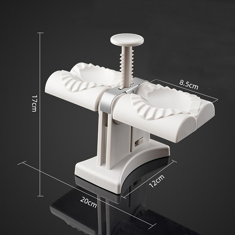 Máquina elétrica automática para fazer bolinhos de massa, prensar molde de bolinho de massa manual, empanadas, ravioli, acessórios de cozinha