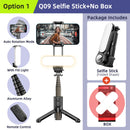 Bastão de selfie com estabilizador Gimbal Tripé com luz de preenchimento sem fio Bluetooth para para HUAWEI Xiaomi IPhone 13 Celular Smartphone