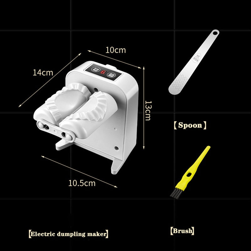 Máquina elétrica automática para fazer bolinhos de massa, prensar molde de bolinho de massa manual, empanadas, ravioli, acessórios de cozinha