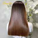Peruca Colorida  HD Transparente Lace Front Cabelo Humano Peruca Sem Cola Pronta Para Usar