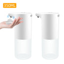 Dispensador de sabonete de espuma Automático Sensor sem toque USB Máquina de espuma inteligente 300ML Distribuidor de sabonete líquido infravermelho Bomba Desinfetante para as mãos