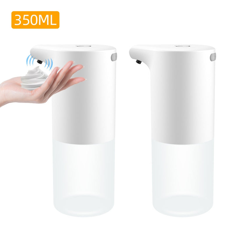 Dispensador de sabonete de espuma Automático Sensor sem toque USB Máquina de espuma inteligente 300ML Distribuidor de sabonete líquido infravermelho Bomba Desinfetante para as mãos