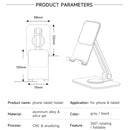 Suporte para celular com rotação de 360° para iPhone Huawei Samsung Smartphone Metal Dobrável Acessórios para telefone