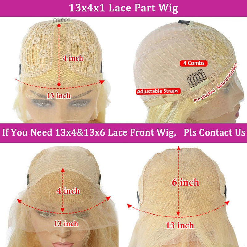 Perucas Para Mulheres Longas Retas 613 Loiro Remy Peruca de Cabelo Humano HD Transparente Lace Frontal Perucas Ice Blonde Colored Lace Front