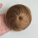 Puxos de cabelo humano Garra com cordão Rabo de cavalo Flexível Pedaços de cabelo updo Donut Chignon Clipe em pãezinhos para casamento e show