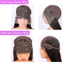 Perucas de Cabelo Humano  Hd Lace Frontal Peruca Vietnamita  Peruca de Encerramento para Mulheres