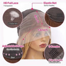 Destaque peruca cabelo humano bob peruca curta reta 13x4 hd renda frontal peruca pré-arrancada para mulheres brasileiro bob peruca cabelo humano 100%