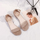 Sandálias de Luxo Feminino Sandalias Sapatos para Mulheres Salto Alto Novo Estilo Fada Moda Salto Baixo Tamanho Grande Plataforma Dedo Aberto