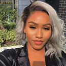 Lace Frontal Perucas de cabelo humano para mulheres 13x4 Body Wave Lace Front peruca Ombre Colored perucas de cabelo humano Remy