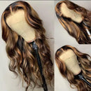 Destaque Body Wave Lace Front Perucas Cabelo Humano Brasileiro Mel Loira  Lace Front Perucas  Lace Encerramento Ombre