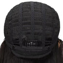 Perucas peruanas elegantes, retas, com parte frontal, cabelo humano natural, ombré, trama 99J, cabelo curto, bob, remy