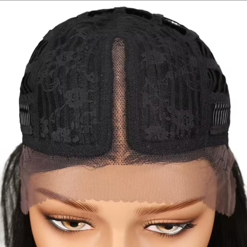 Perucas peruanas elegantes, retas, com parte frontal, cabelo humano natural, ombré, trama 99J, cabelo curto, bob, remy