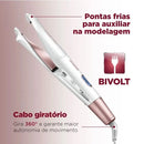 Prancha Alisadora Onduladora Twist 2 Em 1 Mondial Tourmaline Íon P-51