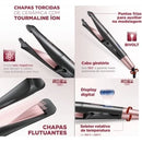 Prancha Alisadora Onduladora Twist 2 Em 1 Mondial Tourmaline Íon P-51