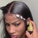 Perucas de cabelo humano Repicado perucas frontais com fecho de renda transparente para mulheres