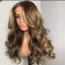 Destaque Body Wave Lace Front Perucas Cabelo Humano Brasileiro Mel Loira  Lace Front Perucas  Lace Encerramento Ombre