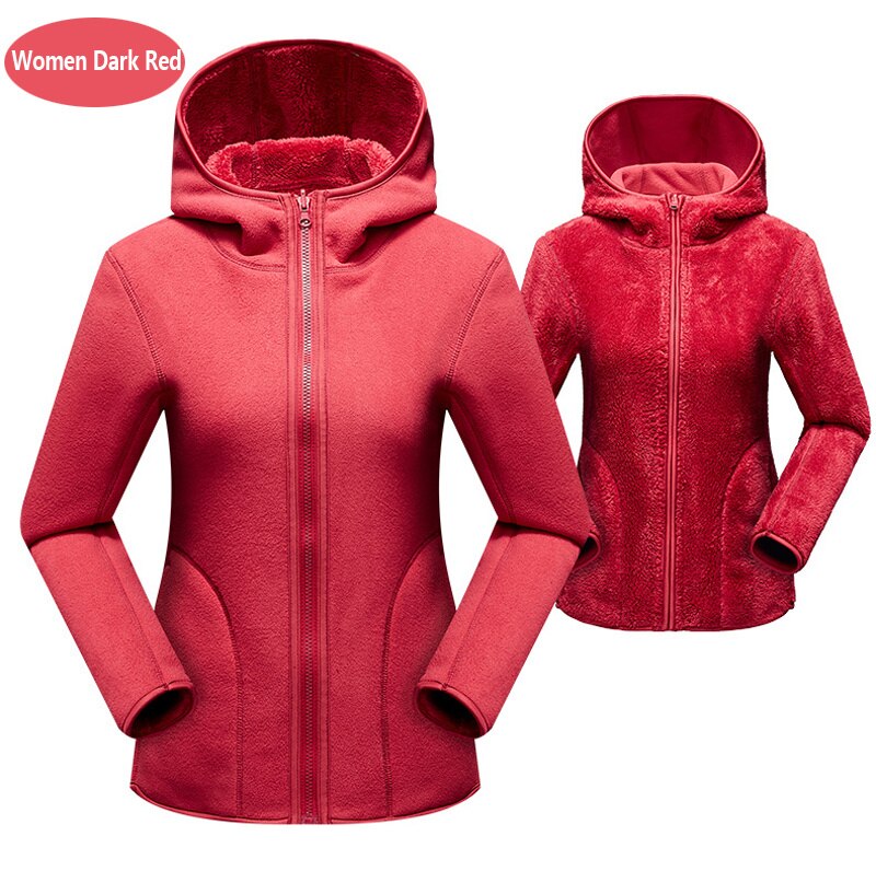 Moletom feminino unissex reversível pulôver inverno quente polar/coral lã jaqueta com capuz senhoras casaco de flanela com capuz