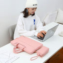 Bolsa para laptop bolsa de ombro  bolsa para notebook para macbook air pro m1 lenovo dell huawei bolsa maleta