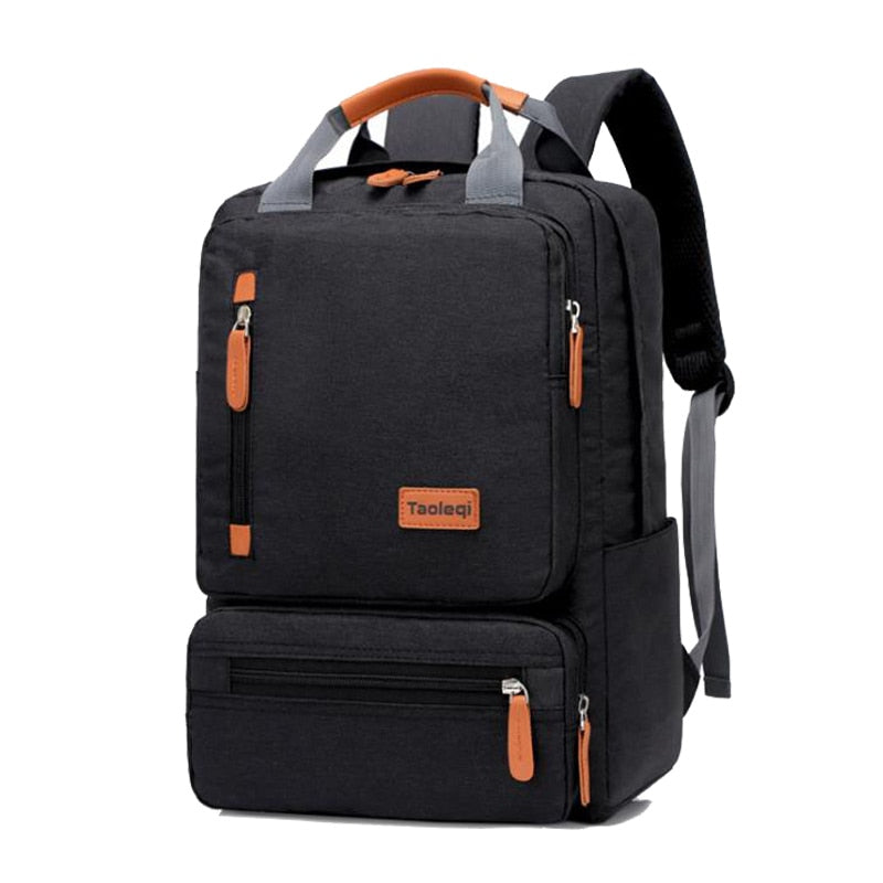 Mochila para computador casual masculina de negócios leve 15 polegadas bolsa para laptop à prova d'água pano oxford senhora anti-roubo mochila de viagem cinza