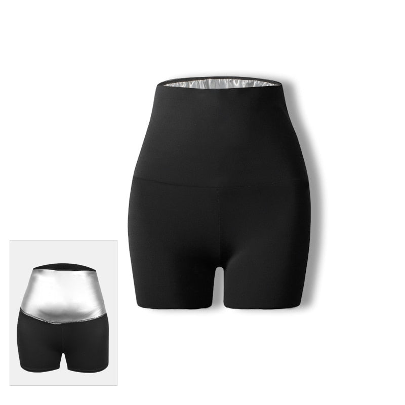 Calça Sauna Modelador Corporal Modeladora Cintura Perda de Peso Calça Perna Emagrecedora Barriga Quente Termo Suor Perneira Treino de Fitness