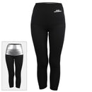 Calça Sauna Modelador Corporal Modeladora Cintura Perda de Peso Calça Perna Emagrecedora Barriga Quente Termo Suor Perneira Treino de Fitness