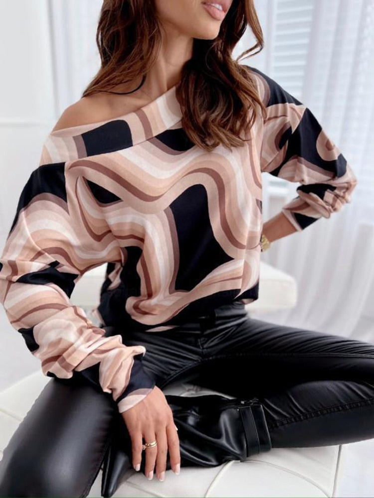 Blusa Feminina Aconchegante Estilo Inglaterra Elegante Estampa Leopardo Moda Solta Blusas Soltas De Seda Mujer De Moda Camisa Tops Mulher