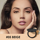 Pó facial iluminador para acabamento da pele Produtos FOCALLURE 9 Colour Pressed Powder Mineral Oil Control Textura fosca de longa duração