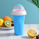 Garrafa de Areia Copo Slushie Resfriamento Rápido Faça Você Mesmo Sorveteira Summer Squeeze Caseiro Milk-shake Slushy Magic Congelado Rápido