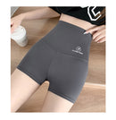 Calça curta de segurança feminina verão cintura alta sem costura gelo invisível de segurança cueca boxer esportiva quadrada shorts de ciclismo