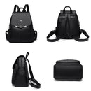 Mochila de moda de designer de luxo para bolsas escolares femininas de couro sintético de grande capacidade mochila de viagem feminina mochila para laptop