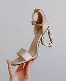 Novas sandálias femininas sexy sapatos de salto alto de alta qualidade preto rosa branco vestido de verão festa sapatos de casamento sandálias gladiador