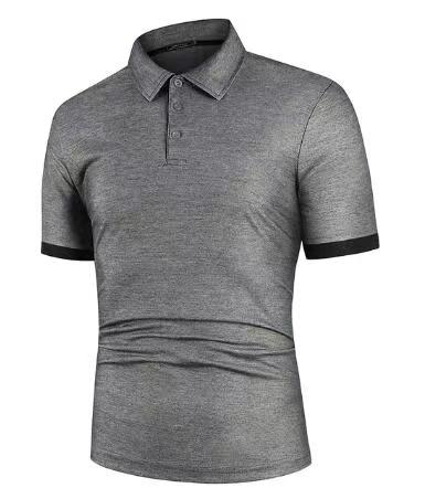 Polo Shirt Men Summer Stritching Men Shorts Sleeve Polo Business Clothes Luxury Men Tee Shirt Brand Polos