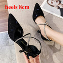 Sapatos de festa femininos  sexy com dedo pontudo sapatos de festa para mulheres Sumemr sapatos de salto alto para festas ao ar livre