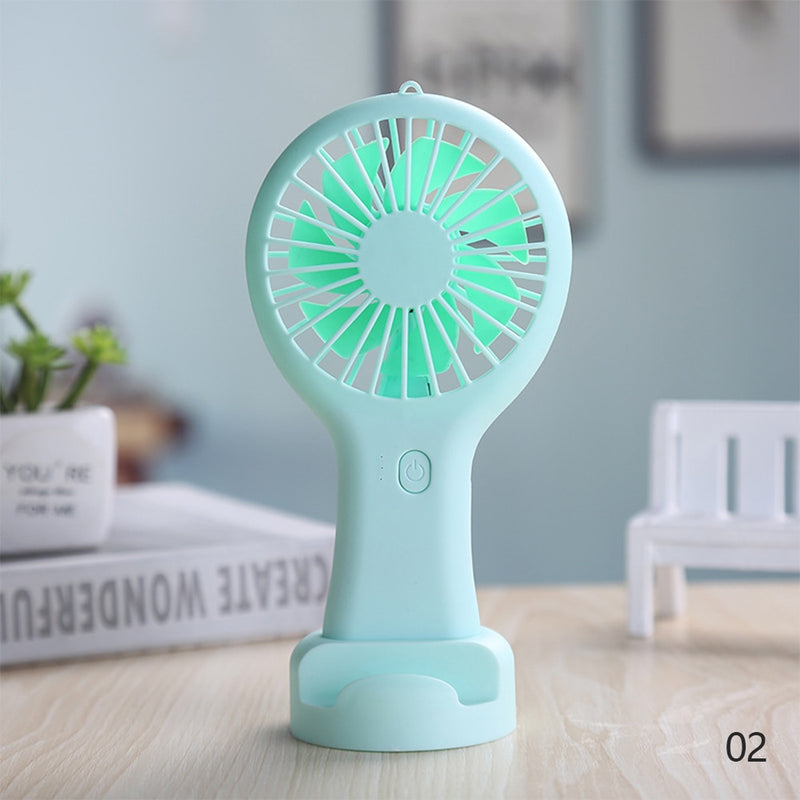 Ventilador de mão USB Mini Wind Power, conveniente e ultra-silencioso, ventilador de escritório portátil de alta qualidade